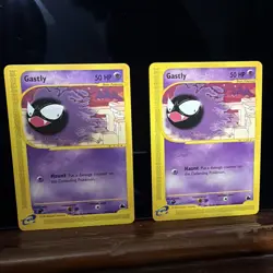 Pokemon TCG Gastly Expedition Base Set 109/165, Regular Common, LP Condition - Image 1