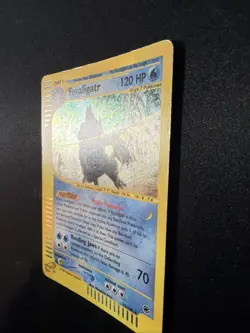 Pokemon Feraligatr 12/147 Aquapolis Holo E-Reader Rare 2002 HP - Image 4