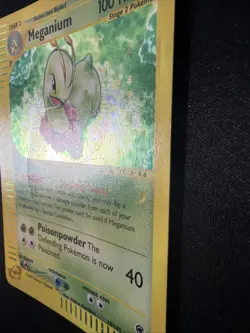 Meganium 18/165 - Holo Rare - Vintage Pokemon TCG: Expedition Base Set - HP - Image 4