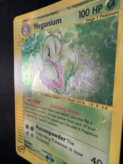 Meganium 18/165 - Holo Rare - Vintage Pokemon TCG: Expedition Base Set - HP - Image 5
