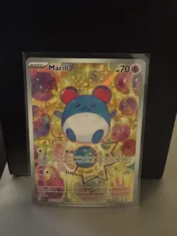 Marill 232/217 Illustration Rare Full Art Holo English Pokemon TCG - Image 1