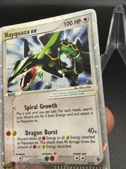 Pokemon TCG Rayquaza EX 97/97 Dragon HP/DMG FG3 - Image 4