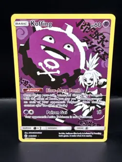 Pokemon TCG Koffing Holo Secret Rare Card Cosmic Eclipse 243/236 B - Image 2