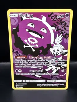 Pokemon TCG Koffing Holo Secret Rare Card Cosmic Eclipse 243/236 B - Image 3