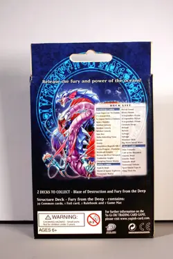 Yu-Gi-Oh! Fury From The Deep STRUCTURE Deck Trading Card Game TCG CCG NIB NOS - Image 3