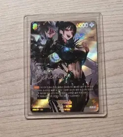Nivel Arena Behemoth BT03-079 SPR Unbreakable Signature card Nikke Korean n/m - Image 1