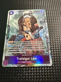 ST10-010 Trafalgar Law One Piece Card Game OP07 Treasure Rare English - Image 1