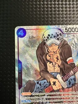 ST10-010 Trafalgar Law One Piece Card Game OP07 Treasure Rare English - Image 3