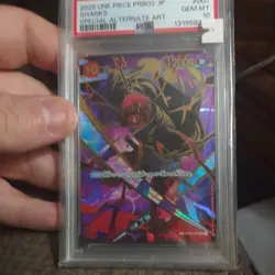 PSA 10 Shanks SP OP06-007 Premium Booster The Best Vol 2 ONE PIECE Card Japan - Image 1