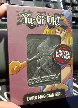 Yu-Gi-Oh! Limited Edition Metal Dark Magician Girl Card by Fanattik - Image 1