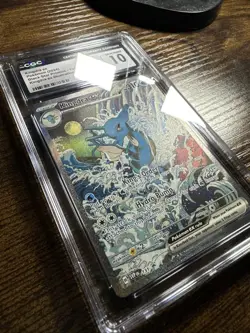 Kingdra ex 131 Kingdra ex Illustration Collection CGC 10 Graded Pokemon Card - Image 3