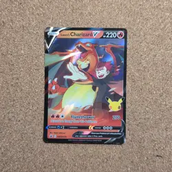 #5 Lances Charizard V SWSH133 Promo Rare Pokemon TCG Card *B1 - Image 1