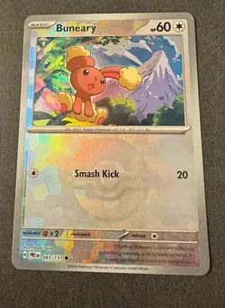 Buneary 83/131 Pokeball Holo Pokemon Card - Prismatic Evolutions - Image 1