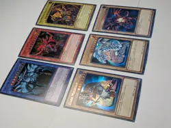 6x SET - 25TH ANNIVERSARY PROMO GOD CARD RA SLIFER OBELISK BLUE RED EYES LC01🔥 - Image 4