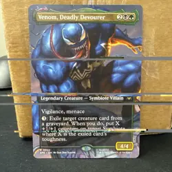 Venom, Deadly Devourer (Borderless) R 0022 SPE N EA at mint ships fast - Image 1