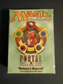 Magic The Gathering Portal Second Age Natures Assault Precon Deck Sealed - Image 1