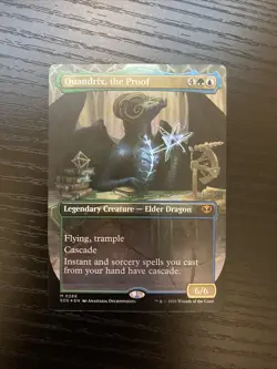 Quandrix, the Proof Borderless 0286 Foil Secrets of Strixhaven Mythic MTG SOS EN - Image 1
