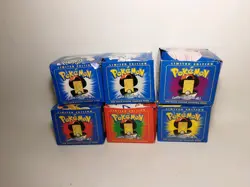 Pokemon 23k Gold Plated 1999 Burger King / Nintendo Trading Cards Set of 6 - Image 1