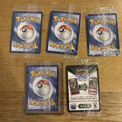 Pokemon 5 Sealed Promo Lot Pikachu - Image 2
