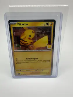 Pikachu (Pokemon Day 2026) 051/162 With Pokemon Day Coin - Image 2