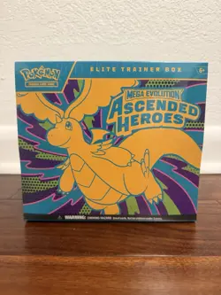 Pokemon TCG Mega Evolution Ascended Heroes Elite Trainer Box 2026 *SEALED* - Image 1
