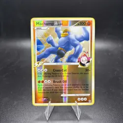 Pokemon - Machamp GL 46/111 Reverse Holo Platinum Rising Rivals NM Uncommon -j - Image 1