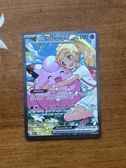 Pokemon Lillies Clefairy ex 280/217 special illustrated Rare Ascended Heroes SIR - Image 1