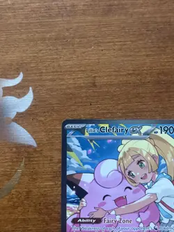 Pokemon Lillies Clefairy ex 280/217 special illustrated Rare Ascended Heroes SIR - Image 2