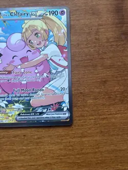 Pokemon Lillies Clefairy ex 280/217 special illustrated Rare Ascended Heroes SIR - Image 4