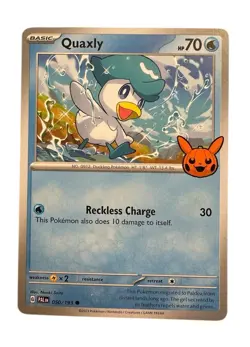 Quaxly 050/193 Pokemon Trick or Trade 2024 NM - Image 1