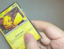 Pikachu Pokemon Day 2026 051/162 Cosmos Holo Right Border Swirl🌀 - Image 2