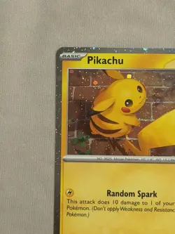 Pikachu Pokemon Day 2026 051/162 Cosmos Holo Right Border Swirl🌀 - Image 4