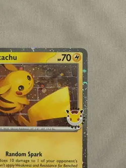 Pikachu Pokemon Day 2026 051/162 Cosmos Holo Right Border Swirl🌀 - Image 5