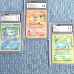 CGC Gem Mint 10 Pokemon Celebrations Holo Charizard Blastoise Venusaur - Image 2