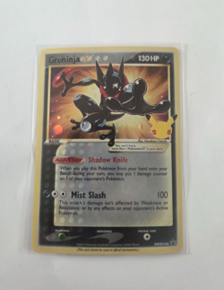 Pokemon Greninja Gold Star SWSH144 Holo Celebrations Promo 2021 - Image 1