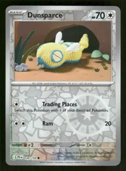 Dunsparce 120/159 C Journey Together Reverse Holo NM/M Pokemon - Image 1