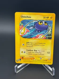 Chinchou LP 71/147 - Aquapolis - Pokemon 2002 WOTC - Image 1