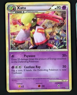 Xatu LP 11/95 - Cracked Ice Holo - Blister Exclusive Unleashed 🏝 Pokemon 2010 - Image 1