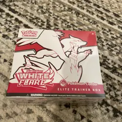 Pokemon TCG White Flare Pokemon Center Elite Trainer Box - Image 1