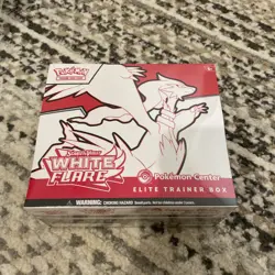 Pokemon TCG White Flare Pokemon Center Elite Trainer Box - Image 5
