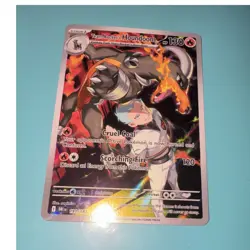 Pokemon TCG Team Rocket's Houndoom Sv10 Destined Rivals 191/182 IR Holo EN 2025 - Image 1