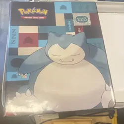 Ultra PRO Pokemon TCG Snorlax 3-Ring Binder Album 9-Pocket 360 Capacity - Image 1