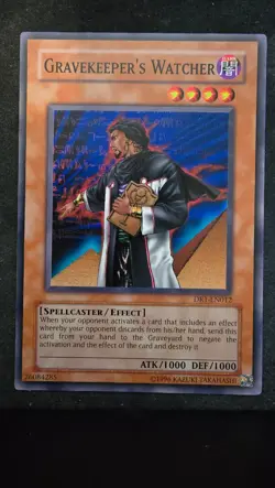 Gravekeeper's Watcher Unlimited Dark Revelation Volume 1 DR1-EN012 NM - Image 1