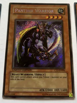 Yu-Gi-Oh - PANTHER WARRIOR - CT2-EN006 - Europe Print - Secret - NM RG5 - Image 1