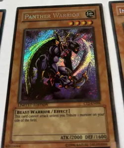 Yu-Gi-Oh - PANTHER WARRIOR - CT2-EN006 - Europe Print - Secret - NM RG5 - Image 3