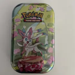Pokemon Trading Card Game Collectors Tin - Pikachu & Others On Front - Image 1