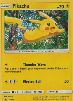Pikachu - (General Mills) Miscellaneous Cards & Products MCAP SM04 NM - Image 1