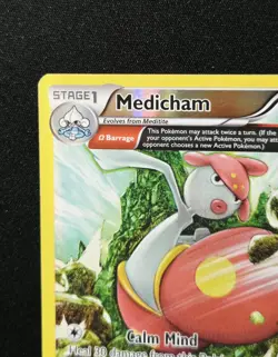 Medicham (Omega) 81/160 Reverse Holo Rare XY Primal Clash Pokemon Card - Image 3
