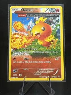 Torchic 26/160 Reverse Holo Pokemon Card 2015 Primal Clash - Image 1