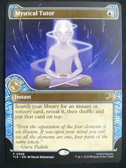 Mystical Tutor Showcase - TLE - Mtg Card #1ZJ - Image 1